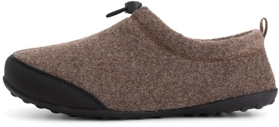 Travelin' Back2Home Heren - Pantoffels - Wol - Bruin - maat 45