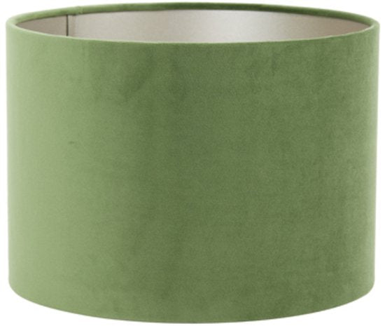 Light & Living - Lampenkap VELOURS - Ø40x30cm - Groen