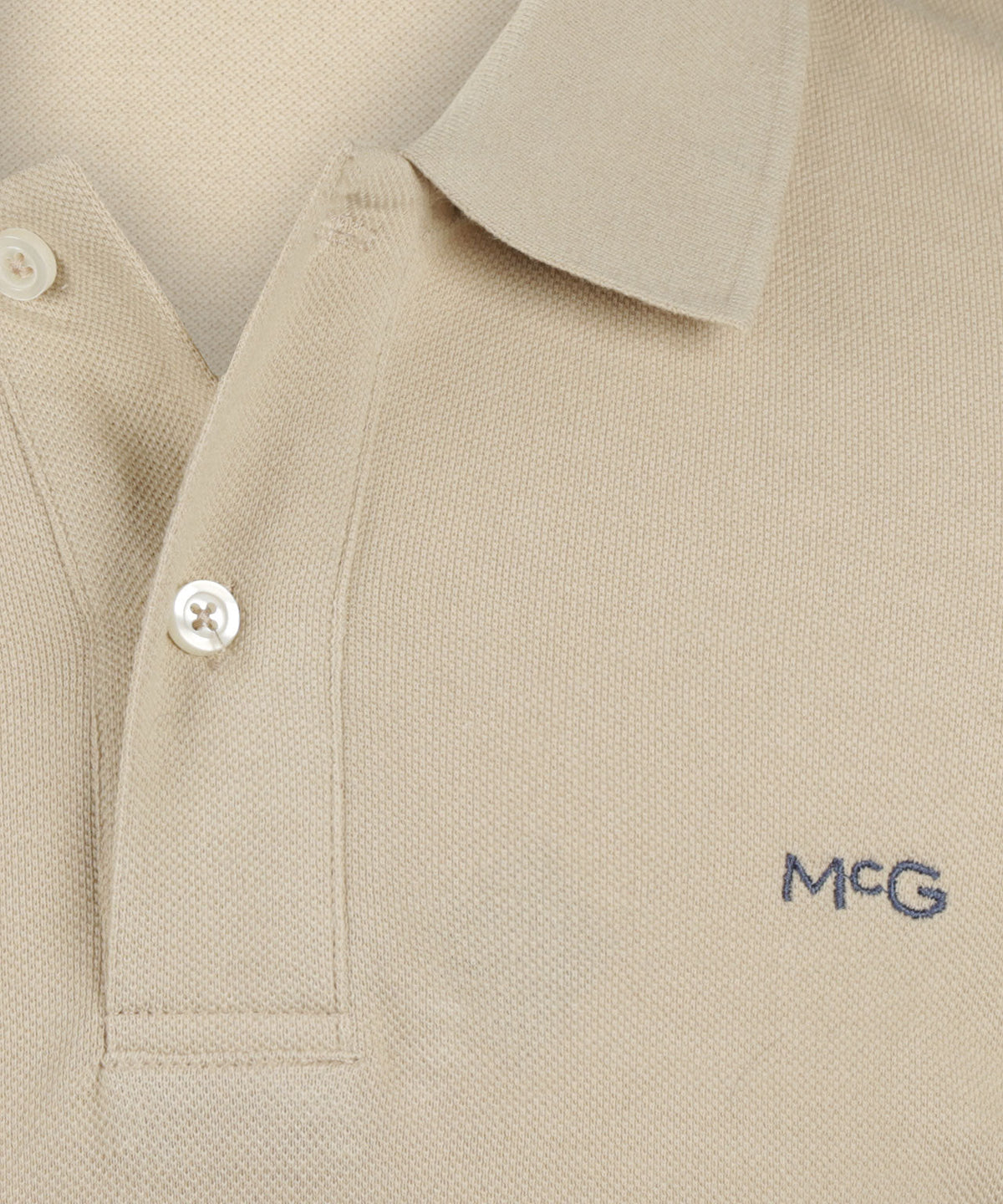 McGregor Classic Polo Regular Fit - 100% Katoen - Korte Mouw - Sand - Maat M