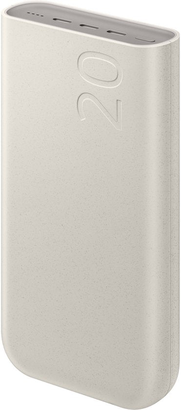 Samsung Powerbank Snelladen 45W - 3x USB-C - 20000mAh - Beige