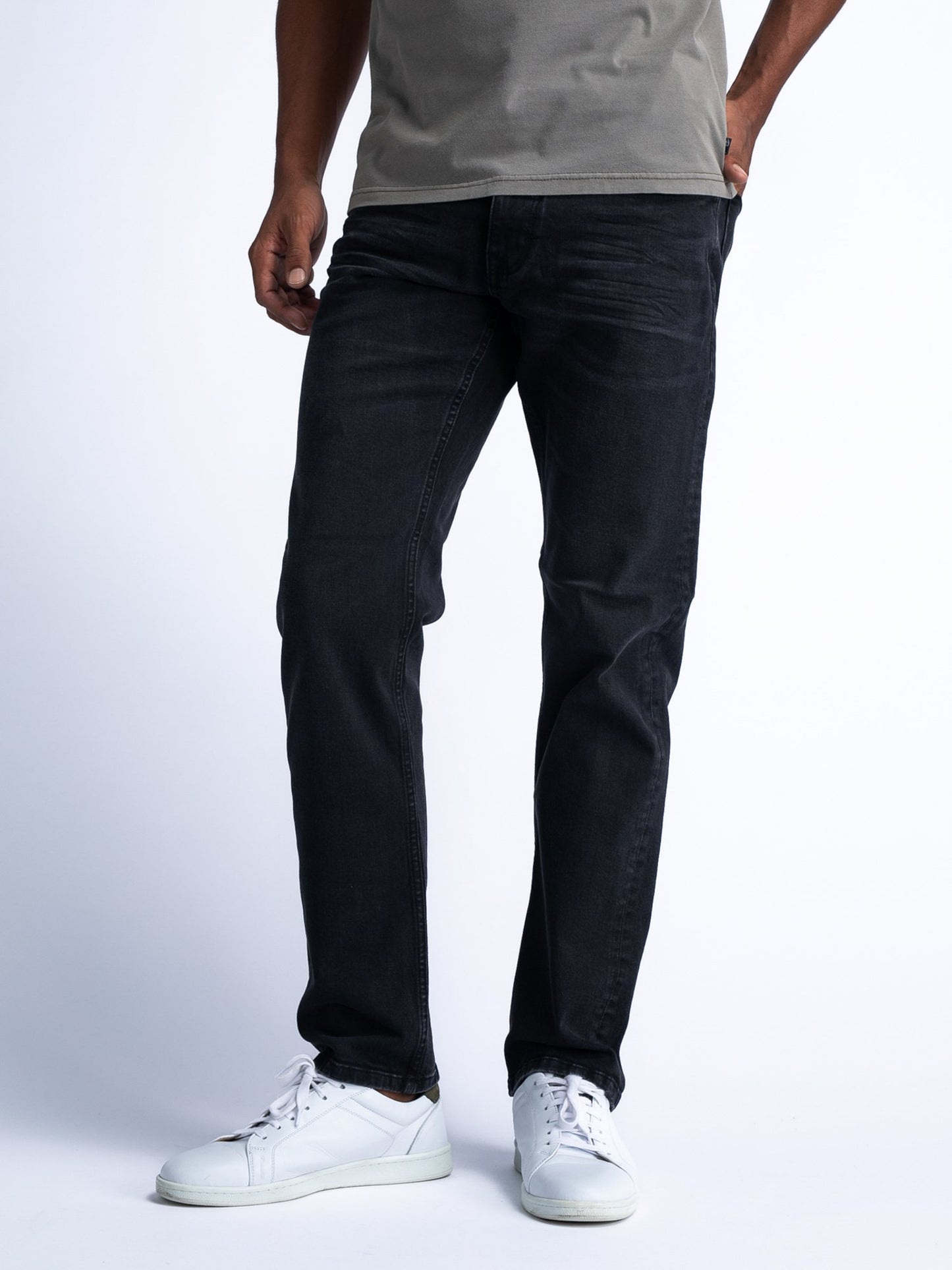 Starling Straight Denim W31-L32 Zwart Stone – Comfortabele Regular Fit Jeans