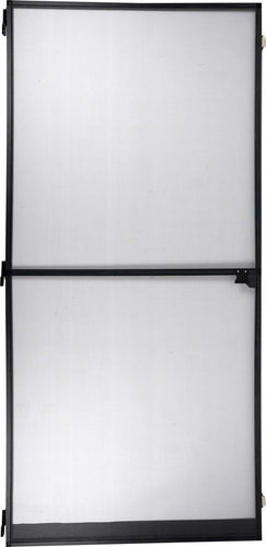 Hordeur - Magnetisch - met Scharnieren - Max 100x215 cm - op Maat te Maken - Zwart