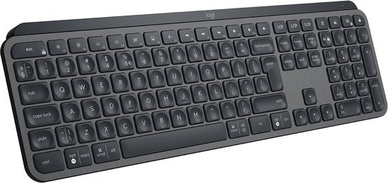 Logitech MX Keys for Business - Toetsenbord - Draadloos - QWERTY ISO - Grijs