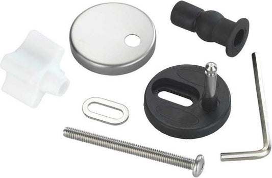 Wenko Montageset Toiletbril Easy-close Rvs Grijs/zwart
