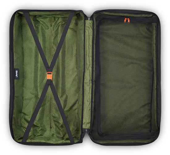 Delsey JS007C 82 cm Reistas met Wielen - Zwart