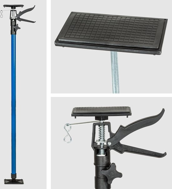 TecTake - 2x plafondsteun - telescopisch - 115-290 cm - 401692