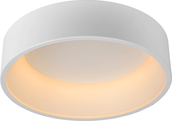 Lucide TALOWE LED - Plafonnière (Plafondlamp) - Ø 45,5 cm - LED Dimbaar - 1x30W 3000K - Wit