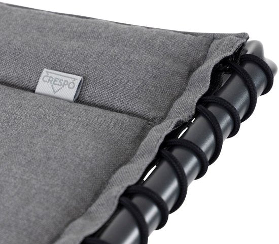 Crespo - Voetenbank voor lounger - AP/306 - Tex-Comfort - Licht grijs