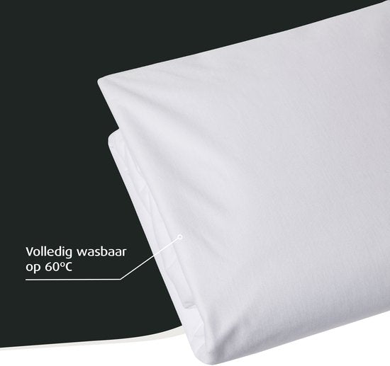 Home by TEMPUR - Matrasbeschermer - 140 x 200 x 25 cm - Wit & TENCEL Lyocell - Waterdicht & Verkoelend - Slaapkamer & Hygiëne - Anti-huisstofmijt en ademend