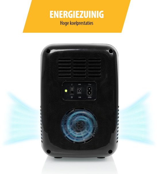Tristar KB-7604 - Mini Koelkast - 4 L - Make-up Skin Care Koelkast - Gaming Koelkast - Camping Koelkast - Vaderdag Cadeau - 12/230V