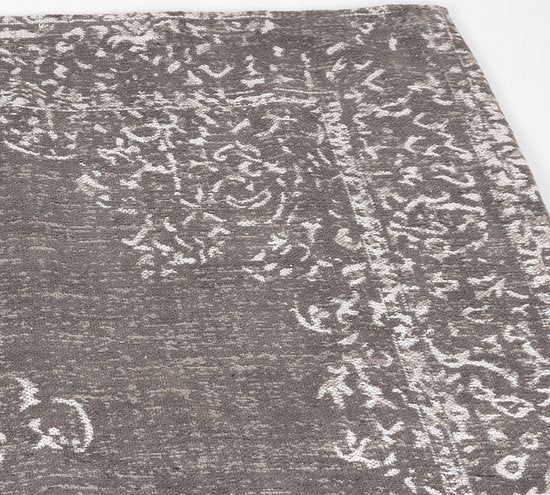 LABEL51 Vintage Vloerkleden - Grijs - Katoen - 140x160 cm
