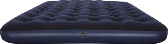 Bestway Pavillo Luchtbed met Flocked Oppervlak - queen size - 203x152x22 cm - 67003 - Blauw
