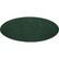 Tectake Soft Zone Rond Vloerkleed Ø 120 cm – Groen – Extra Zacht en Wasbaar