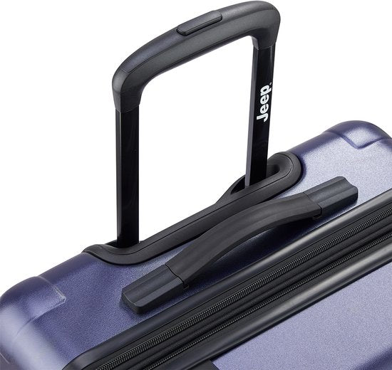 Delsey JH004C 68 cm Vergrootbare Reiskoffer - Blauw