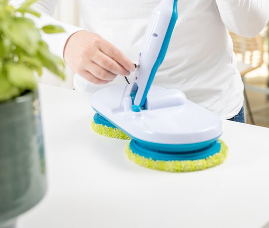 Fantastic Floating Mop, Elektrische dweil - 105rpm – spin mop – vloerwisser – draadloos – ultra licht