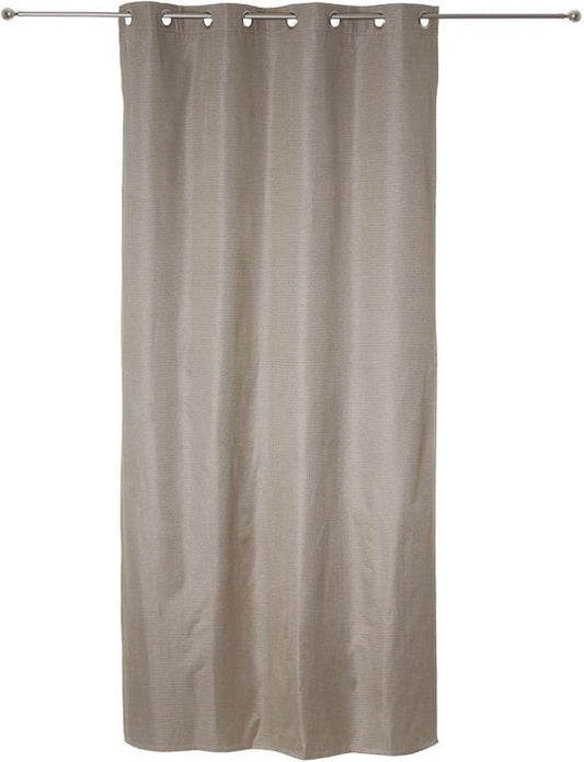Beau Home Gordijn met Ringen - PC stripes - 280 x 280 cm - Beige
