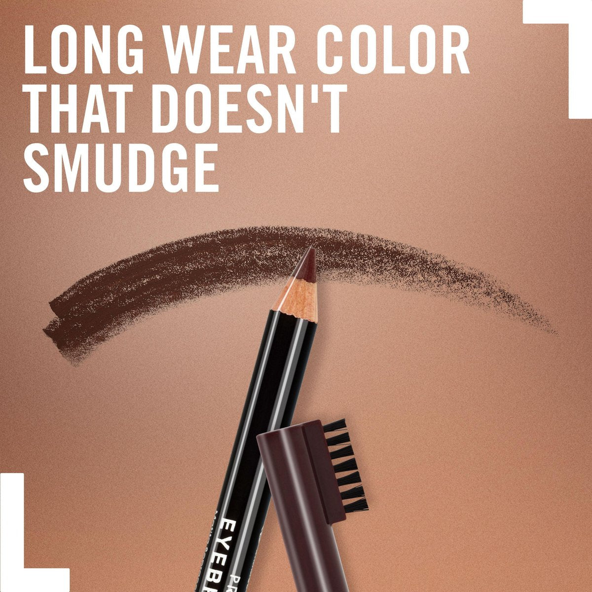 Rimmel London Professional Wenkbrauwpotlood - 001 Dark Brown - 1 g - Met Kammetje - Veegvast