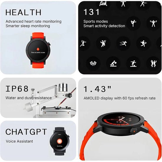 CMF Watch 3 Pro - Smartwatch - 47 mm - Dark Grey