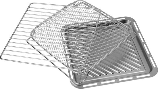 Stoomoven Princess – Stoomkoker – Vrijstaande heteluchtoven - 2-in-1 Stoomoven en Airfryer - 2450W - 12 Bakprogramma's - Stoomfunctie –2450W – 10 Liter - 182085 - Zwart