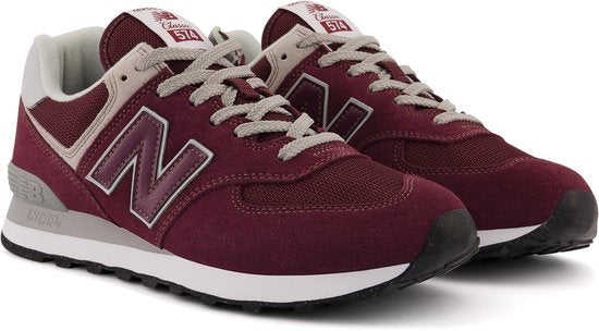 New Balance ML574 Heren Sneakers - Burgundy