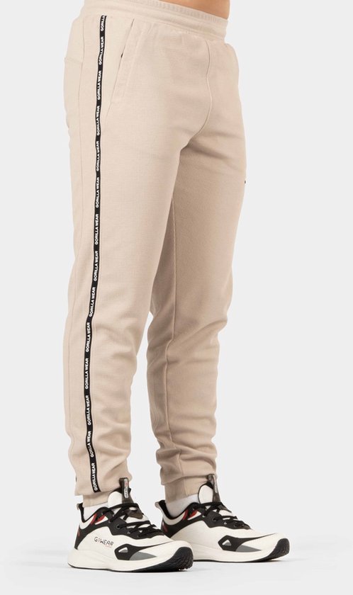Gorilla Wear Harvey Trainingsbroek - Beige - M
