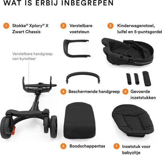 Stokke® Xplory® X Kinderwagen - Ruby Red