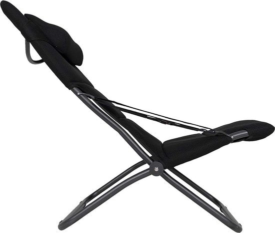 Crespo - Loungestoel - AP/263 - Air-Deluxe - Zwart