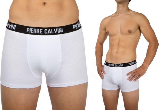 Pierre Calvini - Boxershort Heren - Heren Ondergoed - 12 Stuks - Maat L - Classic Kleuren - Boxershorts Korte Pijp