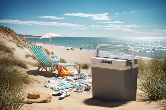 Tristar KB-7530 - Koelbox 30 Liter - Thermo-elektrisch - 12V Autolader 230V Stopcontact - Koelt en verwarmd