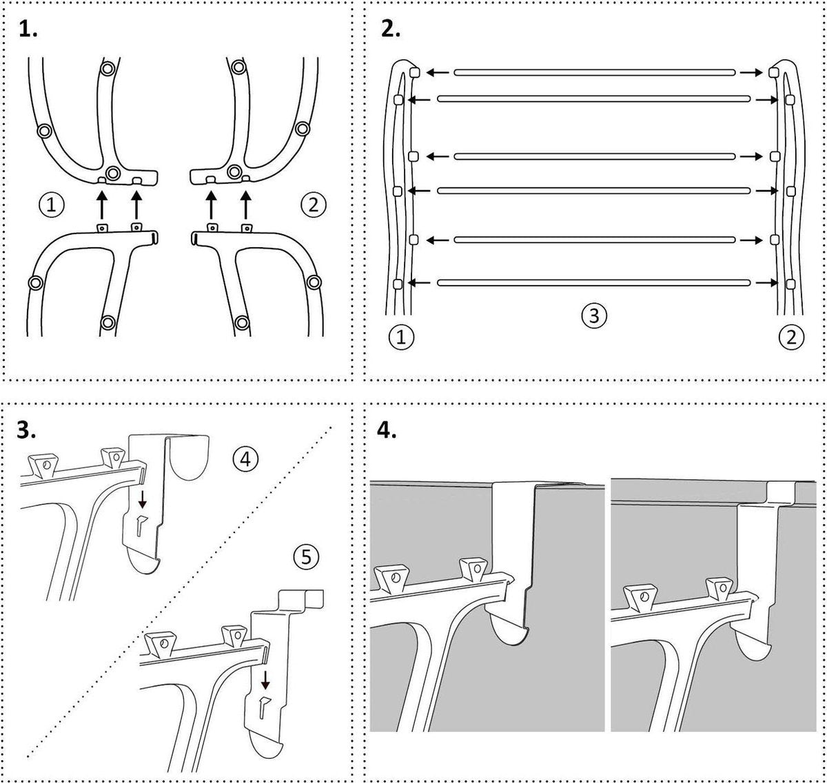 O'DADDY® hangend schoenenrek deur - Geschikt voor opdek en stompe deuren – 20 x 51 x 182 cm - Zwart