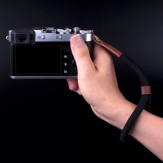 Garpex® Camera Hand Strap - Camera Polsband - Grip Strap - Camerariem - Universeel - Groen