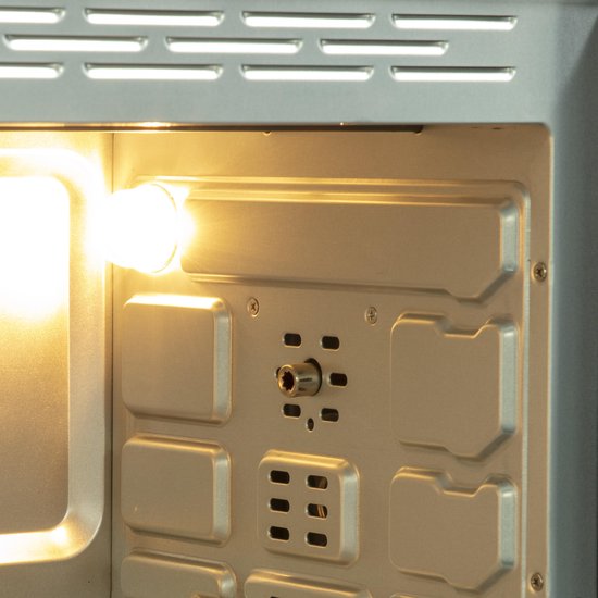 Inventum OV307B Vrijstaande oven - 30L - Hetelucht - Draaispit - 100-230°C - 5 ovenstanden - Zwart