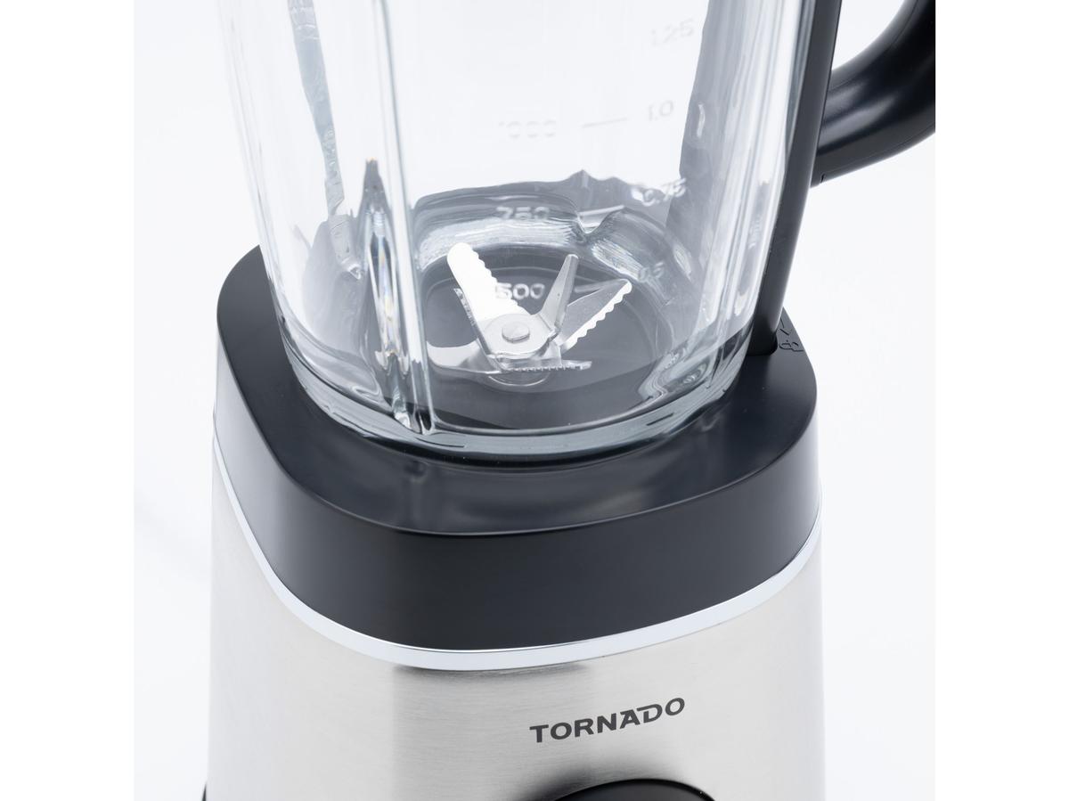 Tornado Power Blender - 1400 W - 1,75 liter glazen kan - RVS-behuizing