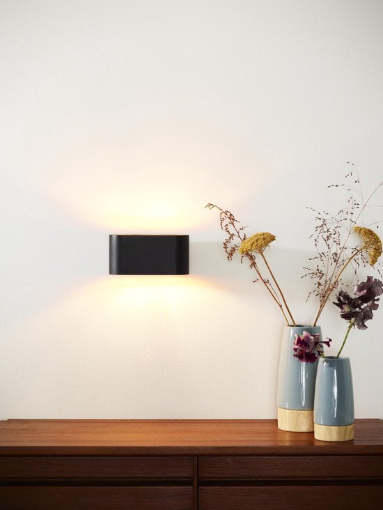 Lucide XERA - Wandlamp - 1xG9 - Zwart