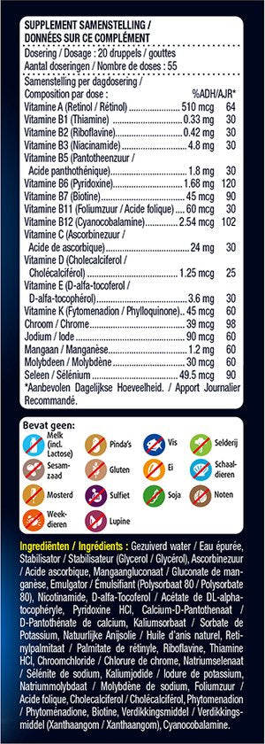 Lucovitaal Multi A-Z Druppels 50 ml