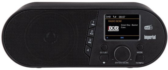 Imperial DABMAN d105 Compacte DAB+ /FM / Bluetooth-radio Zwart