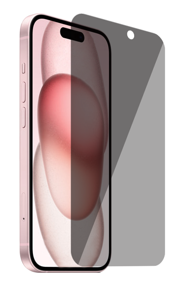 BeHello Screenprotector iPhone 15 – Privacy Glass