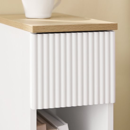 SoBuy Nachtkastje, voor woonkamer, slaapkamer FBT111-W