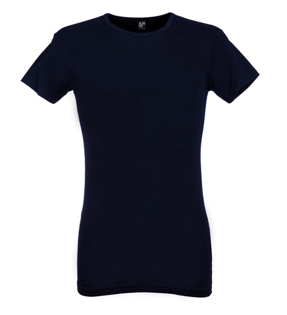 Alan Red Basic T-Shirt - 4-Pack - maat XXXl - Navy