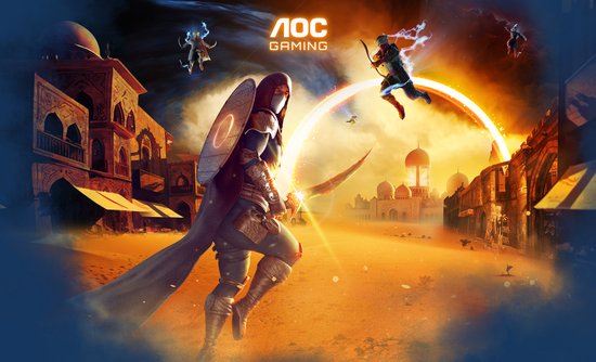 AOC C27G4ZXU - Full HD Curved Monitor - Luidsprekers - USB-Hub - Ergonomisch - 280hz - 0.3ms - 27 inch