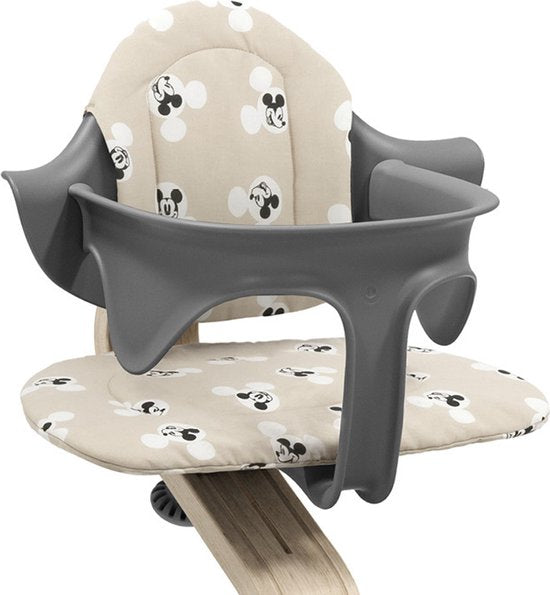 Stokke Nomi kussen, Mickey Signature - Voor zachtheid en comfort op de Nomi stoel & kinderstoel - Kinderen vanaf 6 maanden - Omkeerbaar en kan in wasmachine