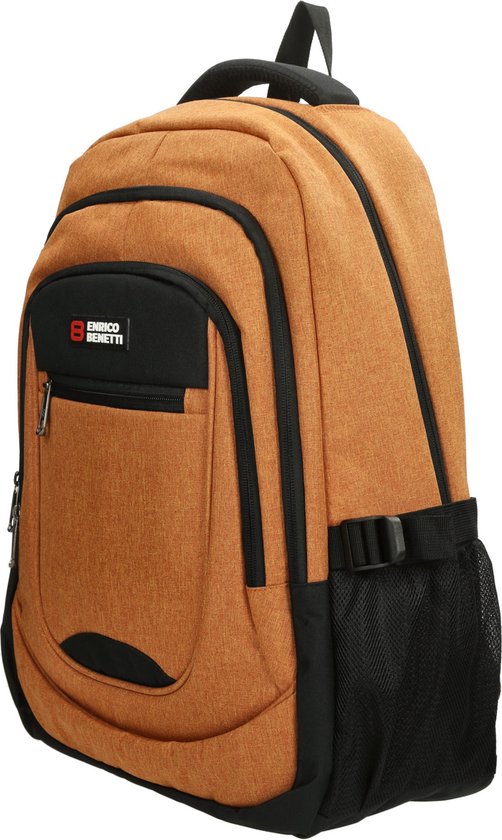 Enrico Benetti Hamburg Laptop Rugzak - 17" Laptop, 35,5 liter - 62125 - Roest