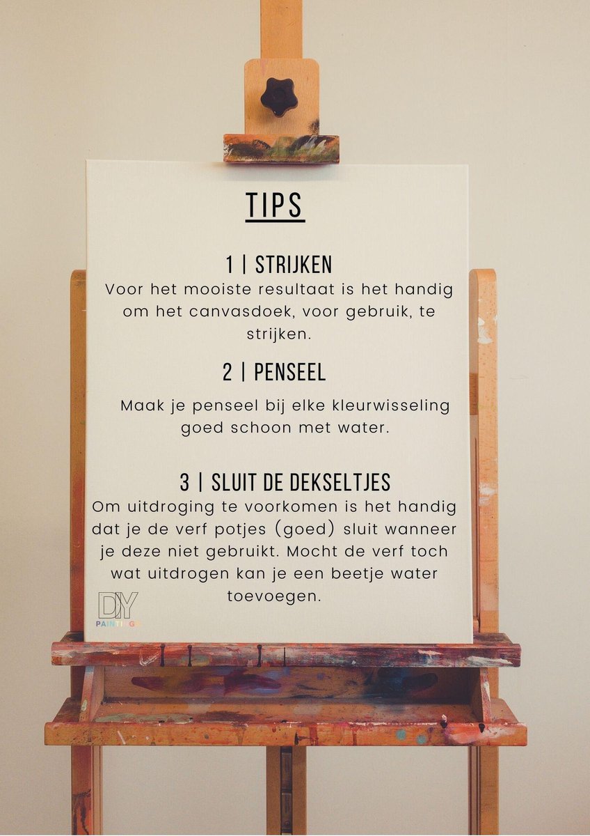 Riefco Schilderen op Nummer – Romantisch Park – 30x40 cm – Meerkleurig – Canvas