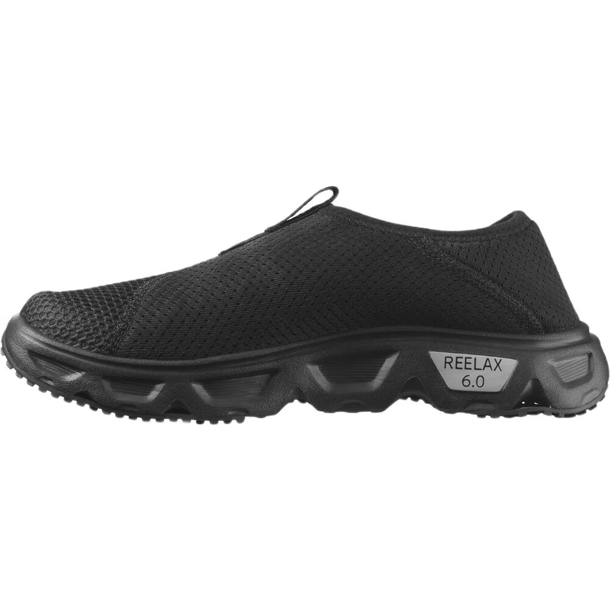 Salomon Reelax Moc 6.0 Herstelschoenen Dames - Zwart - Instapmodel met Inklapbare Hak - Ademende Mesh - maat 37 1/3