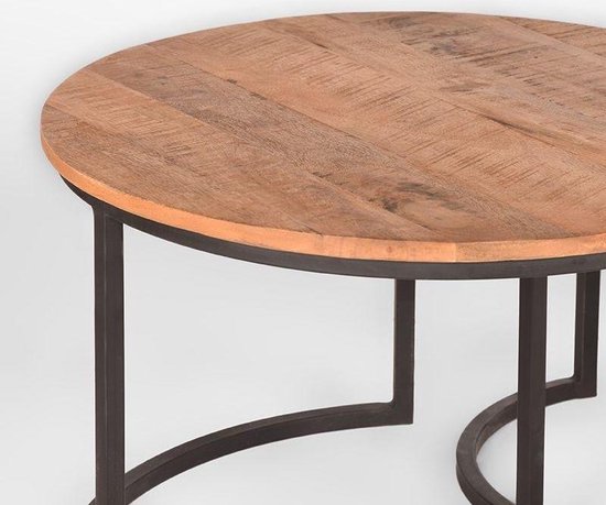 Trend Living Set Three XXL Salontafel - Bruin - Hout