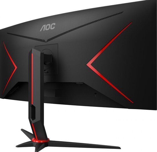 AOC CU34G2XP - Gebogen Ultrawide Gaming Monitor - HDR400 - USB-hub - 180hz - 34 inch