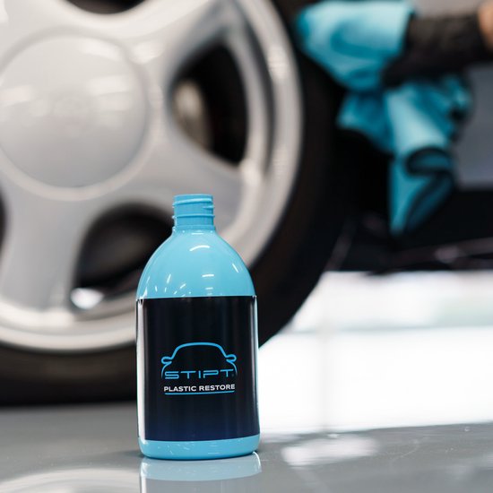 Stipt - Plastic Restore - 500ml - Herstelt de (zwarte) kleur van kunststof oppervlakken