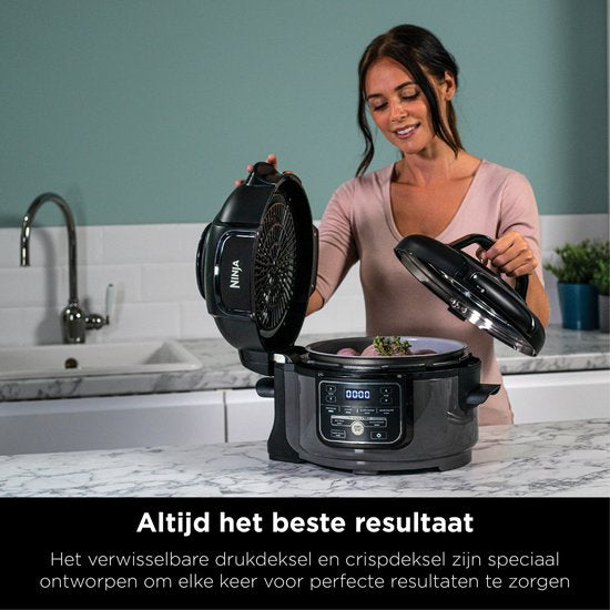 Ninja Foodi OP100EU Multicooker - Compacte Multicooker - 6-in-1 Kookfuncties