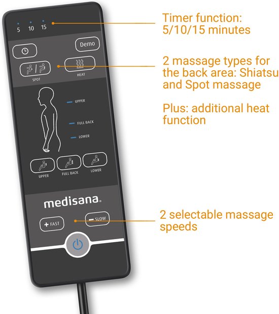 medisana RC 450 relaxstoel