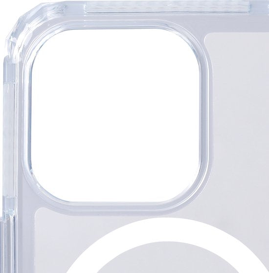 SoSkild Hoesje iPhone 15 Pro MagSafe - Defend Heavy Impact Case - Doorzichtig Magnetisch Magsafe Hoesje - Transparant